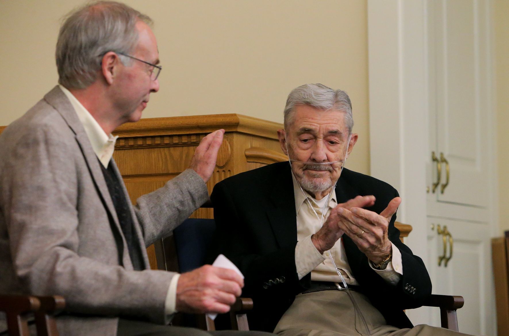 Tony Snyder receives the French Legion of Honor